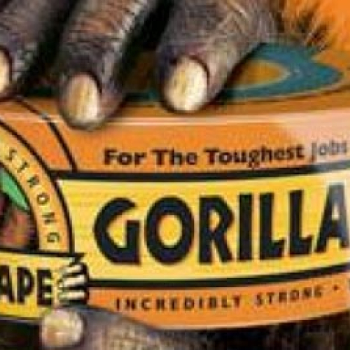Gorilla Crystal Clear Repair Duct Tape